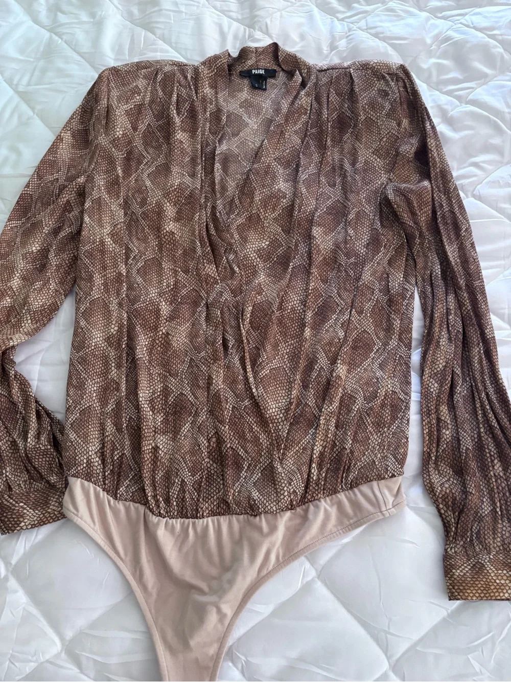PAIGE snake print